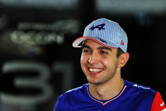 Esteban Ocon (FRA) Alpine F1 Team.
02.12.2021. Formula 1 World Championship, Rd 21, Saudi Arabian Grand Prix, Jeddah, Saudi Arabia, Preparation Day.
- www.xpbimages.com, EMail: requests@xpbimages.com © Copyright: Moy / XPB Images