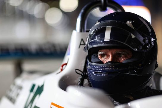 Damon Hill (GBR) and Martin Brundle drive the Williams FW07
02.12.2021. Formula 1 World Championship, Rd 21, Saudi Arabian Grand Prix, Jeddah, Saudi Arabia, Preparation Day.
- www.xpbimages.com, EMail: requests@xpbimages.com © Copyright: Charniaux / XPB Images