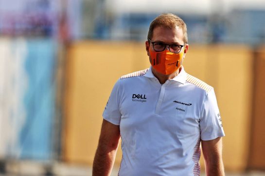Andreas Seidl, McLaren Managing Director.
03.12.2021 Formula 1 World Championship, Rd 21, Saudi Arabian Grand Prix, Jeddah, Saudi Arabia, Practice Day.
- www.xpbimages.com, EMail: requests@xpbimages.com © Copyright: Moy / XPB Images