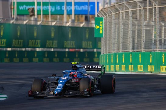 Esteban Ocon (FRA), Alpine F1 Team
03.12.2021 Formula 1 World Championship, Rd 21, Saudi Arabian Grand Prix, Jeddah, Saudi Arabia, Practice Day.
- www.xpbimages.com, EMail: requests@xpbimages.com © Copyright: Charniaux / XPB Images
