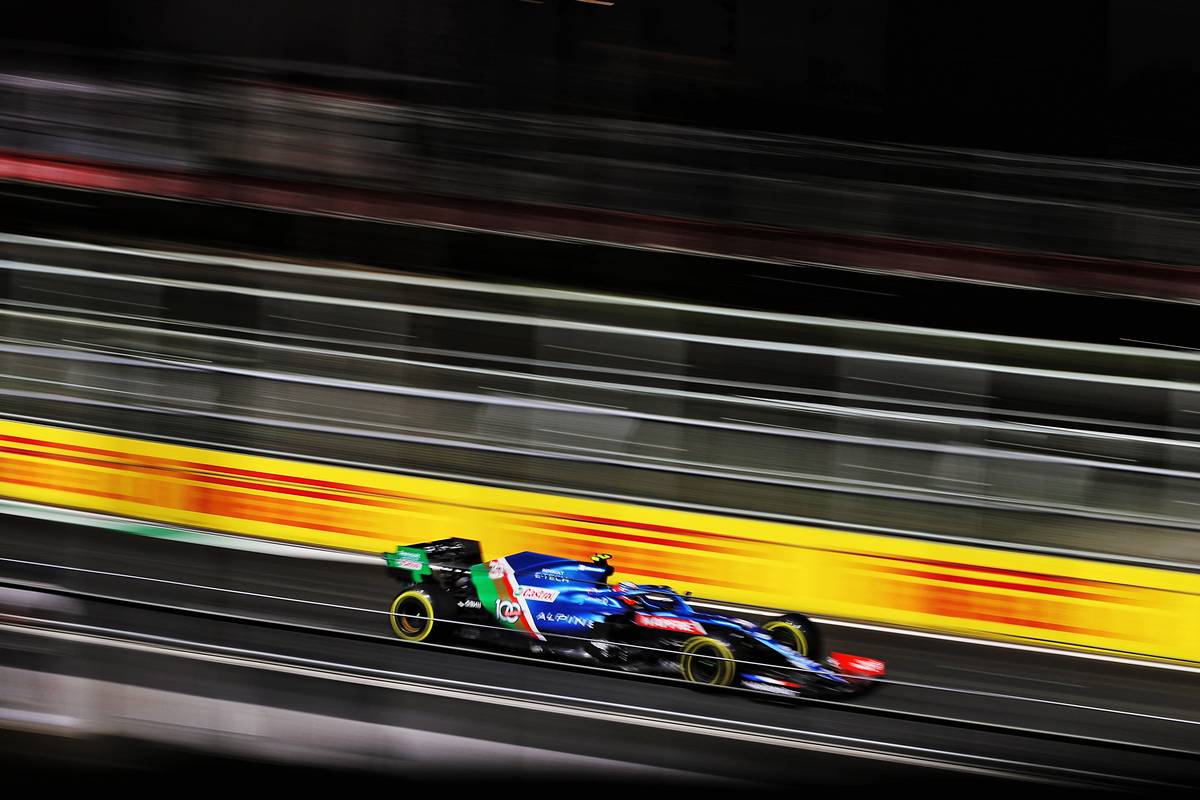 Esteban Ocon (FRA) Alpine F1 Team A521. 03.12.2021 Formula 1 World Championship, Rd 21, Saudi Arabian Grand Prix, Jeddah
