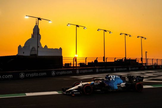 George Russell (GBR), Williams Racing 
04.12.2021. Formula 1 World Championship, Rd 21, Saudi Arabian Grand Prix, Jeddah, Saudi Arabia, Qualifying Day.
- www.xpbimages.com, EMail: requests@xpbimages.com &copy; Copyright: Charniaux / XPB Images