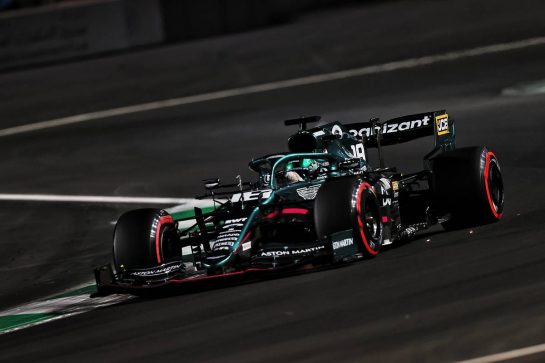 Lance Stroll (CDN) Aston Martin F1 Team AMR21.
04.12.2021. Formula 1 World Championship, Rd 21, Saudi Arabian Grand Prix, Jeddah, Saudi Arabia, Qualifying Day.
- www.xpbimages.com, EMail: requests@xpbimages.com &copy; Copyright: Moy / XPB Images