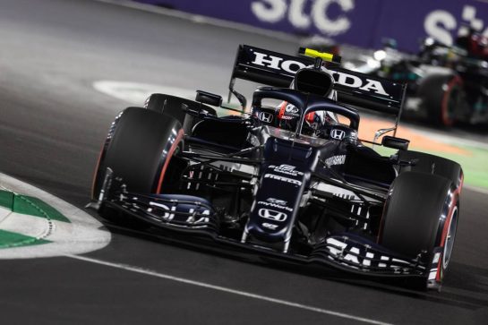 Pierre Gasly (FRA) AlphaTauri AT02.
04.12.2021. Formula 1 World Championship, Rd 21, Saudi Arabian Grand Prix, Jeddah, Saudi Arabia, Qualifying Day.
- www.xpbimages.com, EMail: requests@xpbimages.com &copy; Copyright: Bearne / XPB Images