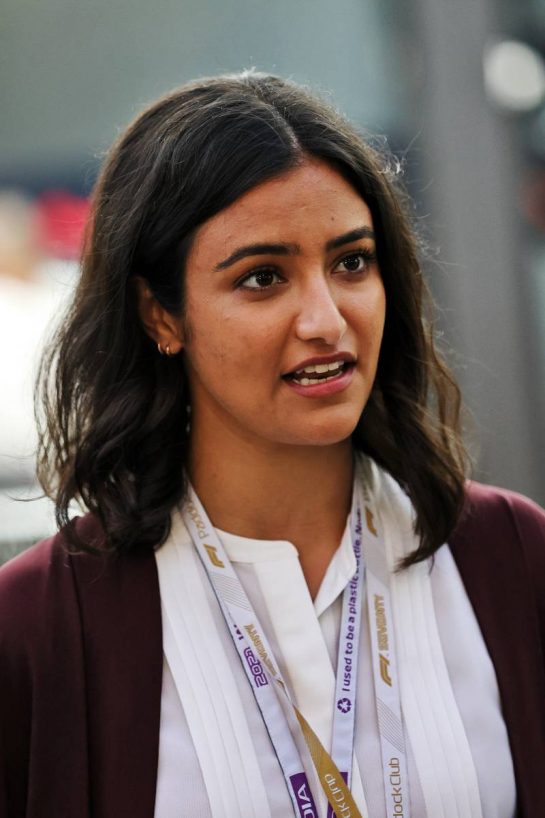 Reema Juffali (KSA) Racing Driver.
05.12.2021. Formula 1 World Championship, Rd 21, Saudi Arabian Grand Prix, Jeddah, Saudi Arabia, Race Day.
- www.xpbimages.com, EMail: requests@xpbimages.com &copy; Copyright: Moy / XPB Images
