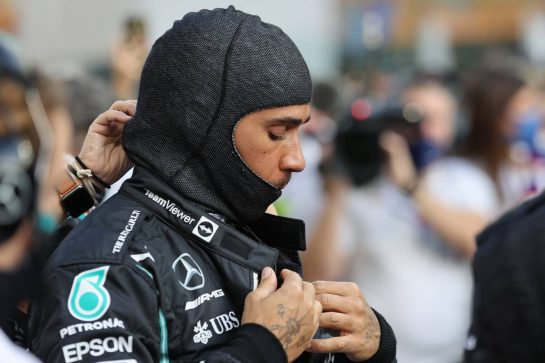 Lewis Hamilton (GBR) Mercedes AMG F1 W12.
12.12.2021. Formula 1 World Championship, Rd 22, Abu Dhabi Grand Prix, Yas Marina Circuit, Abu Dhabi, Race Day.
- www.xpbimages.com, EMail: requests@xpbimages.com © Copyright: Batchelor / XPB Images