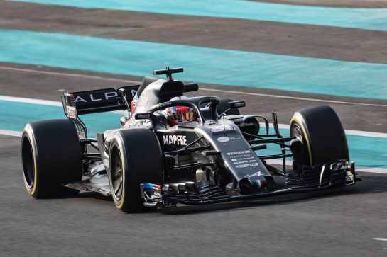 Esteban Ocon (FRA), Alpine F1 Team 
14.12.2021. Formula 1 Testing, Yas Marina Circuit, Abu Dhabi, Tuesday.
- www.xpbimages.com, EMail: requests@xpbimages.com &copy; Copyright: Charniaux / XPB Images