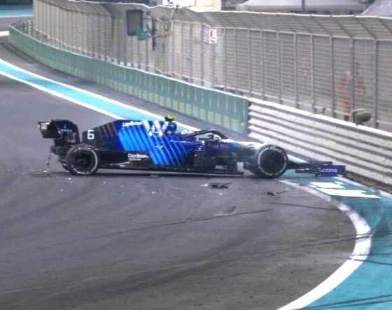 Latifi ‘sorry’ for crash and unintended impact on title battle