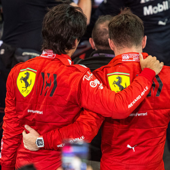 Sainz initially shocked by ‘crazy quick’ Leclerc driving style