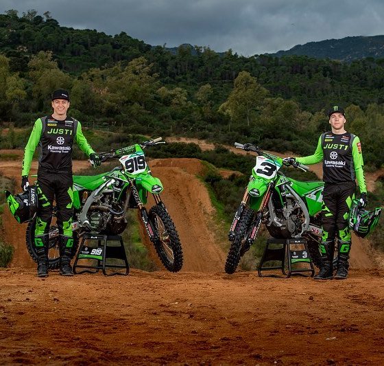 Raikkonen takes on team boss role for works Kawasaki MXGP team!