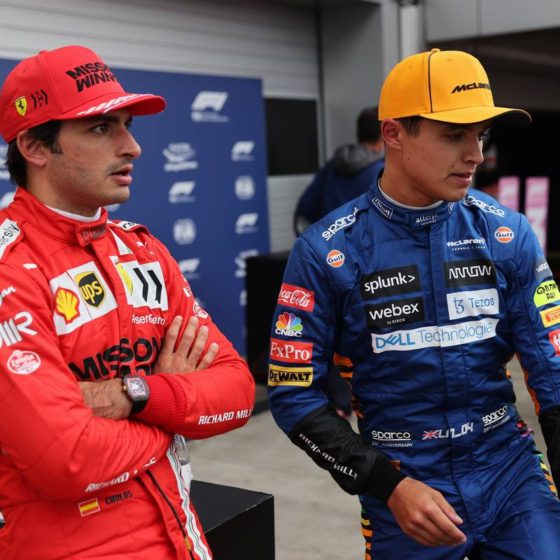 Norris: Connection with Ricciardo different than with Sainz