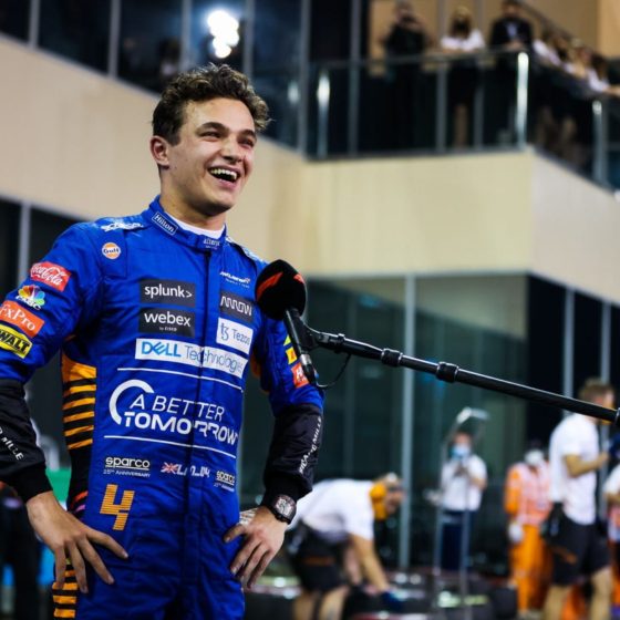 Norris ‘happy and proud’ by positive mental health impact