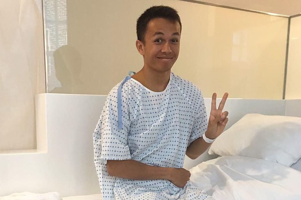 Albon recalls near career-ending cycling crash with Russell