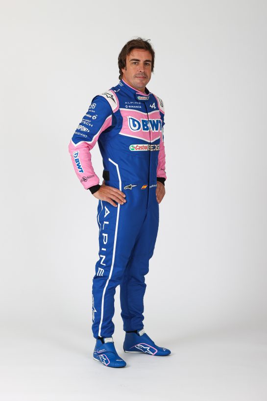 Fernando Alonso (ESP) Alpine F1 Team.
Alpine F1 Team Studio Images, Friday 18th February 2022.