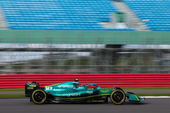 action, Silverstone Circuit, FLM2201a, F1, GP, Great Britain
Lance Stroll, Aston Martin AMR22