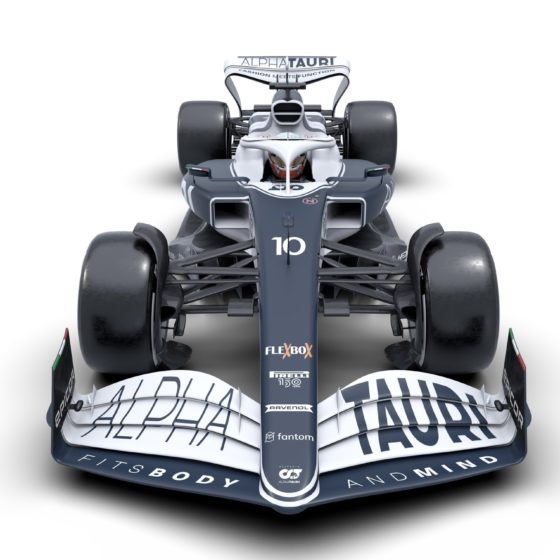 AlphaTauri unveils 2022 AT03 and new livery