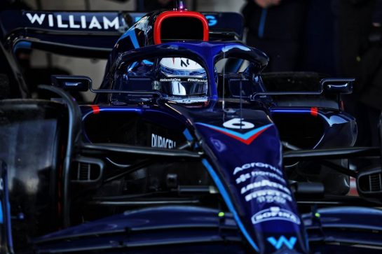 Nicholas Latifi (CDN) Williams Racing FW44.
23.02.2022. Formula One Testing, Day One, Barcelona, Spain. Wednesday.
- www.xpbimages.com, EMail: requests@xpbimages.com © Copyright: Bearne / XPB Images
