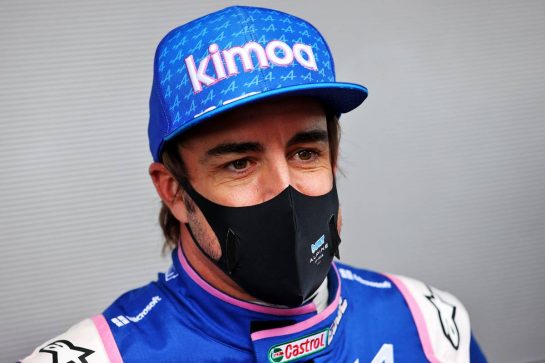 Fernando Alonso (ESP) Alpine F1 Team.
23.02.2022. Formula One Testing, Day One, Barcelona, Spain. Wednesday.
- www.xpbimages.com, EMail: requests@xpbimages.com © Copyright: Moy / XPB Images