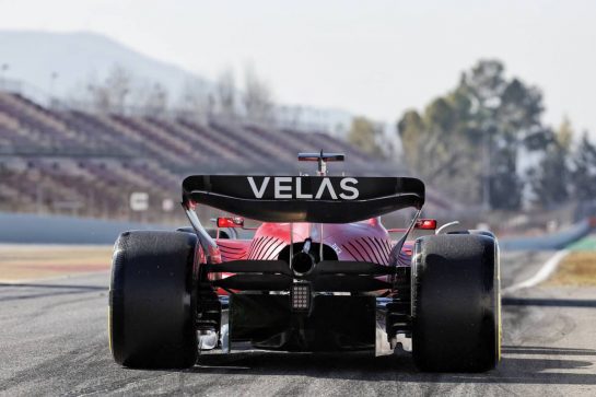 Charles Leclerc (MON) Ferrari F1-75.
23.02.2022. Formula One Testing, Day One, Barcelona, Spain. Wednesday.
- www.xpbimages.com, EMail: requests@xpbimages.com © Copyright: Bearne / XPB Images