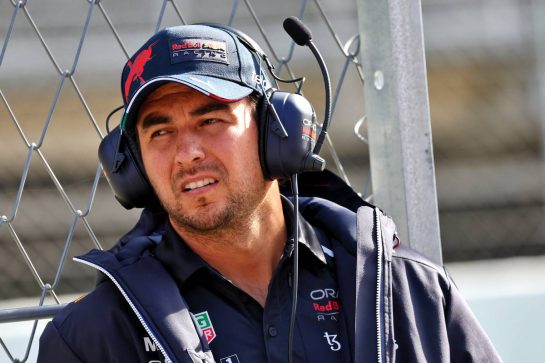 Sergio Perez (MEX) Red Bull Racing.
23.02.2022. Formula One Testing, Day One, Barcelona, Spain. Wednesday.
- www.xpbimages.com, EMail: requests@xpbimages.com © Copyright: Batchelor / XPB Images