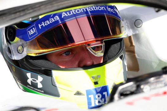 Mick Schumacher (GER) Haas VF-22.
24.02.2022. Formula One Testing, Day Two, Barcelona, Spain. Thursday.
- www.xpbimages.com, EMail: requests@xpbimages.com &copy; Copyright: Batchelor / XPB Images