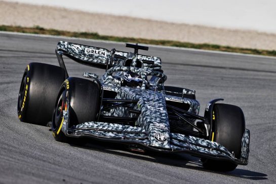 Valtteri Bottas (FIN) Alfa Romeo F1 Team C42.
24.02.2022. Formula One Testing, Day Two, Barcelona, Spain. Thursday.
- www.xpbimages.com, EMail: requests@xpbimages.com &copy; Copyright: Moy / XPB Images