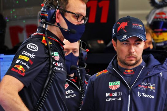 Sergio Perez (MEX) Red Bull Racing.
24.02.2022. Formula One Testing, Day Two, Barcelona, Spain. Thursday.
- www.xpbimages.com, EMail: requests@xpbimages.com &copy; Copyright: Batchelor / XPB Images