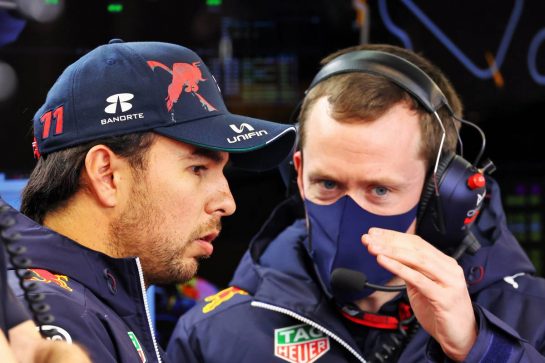 Sergio Perez (MEX) Red Bull Racing.
24.02.2022. Formula One Testing, Day Two, Barcelona, Spain. Thursday.
- www.xpbimages.com, EMail: requests@xpbimages.com &copy; Copyright: Batchelor / XPB Images