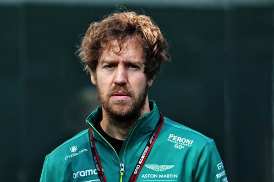 Sebastian Vettel (GER) Aston Martin F1 Team.
24.02.2022. Formula One Testing, Day Two, Barcelona, Spain. Thursday.
- www.xpbimages.com, EMail: requests@xpbimages.com &copy; Copyright: Bearne / XPB Images