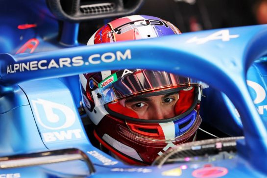 Esteban Ocon (FRA) Alpine F1 Team A522.
24.02.2022. Formula One Testing, Day Two, Barcelona, Spain. Thursday.
- www.xpbimages.com, EMail: requests@xpbimages.com &copy; Copyright: Moy / XPB Images