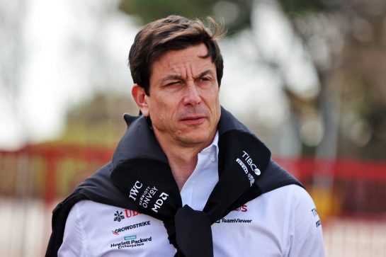 Toto Wolff (GER) Mercedes AMG F1 Shareholder and Executive Director.
24.02.2022. Formula One Testing, Day Two, Barcelona, Spain. Thursday.
- www.xpbimages.com, EMail: requests@xpbimages.com &copy; Copyright: Moy / XPB Images