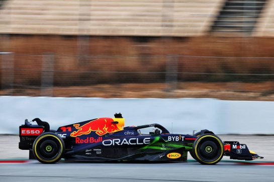Sergio Perez (MEX) Red Bull Racing RB18.
24.02.2022. Formula One Testing, Day Two, Barcelona, Spain. Thursday.
- www.xpbimages.com, EMail: requests@xpbimages.com &copy; Copyright: Batchelor / XPB Images