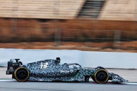Guanyu Zhou (CHN) Alfa Romeo F1 Team C42.
24.02.2022. Formula One Testing, Day Two, Barcelona, Spain. Thursday.
- www.xpbimages.com, EMail: requests@xpbimages.com &copy; Copyright: Batchelor / XPB Images