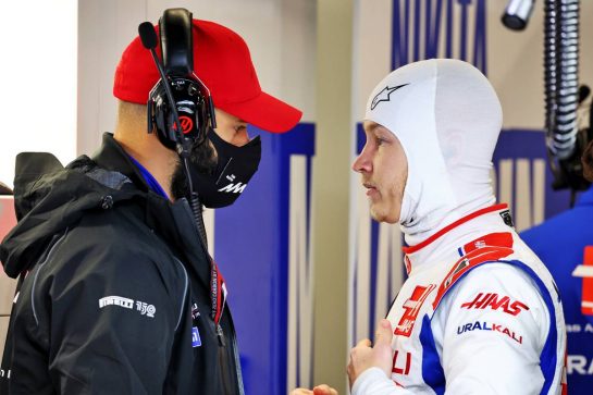 Nikita Mazepin (RUS) Haas F1 Team.
25.02.2022. Formula One Testing, Day Three, Barcelona, Spain. Friday.
- www.xpbimages.com, EMail: requests@xpbimages.com &copy; Copyright: Batchelor / XPB Images