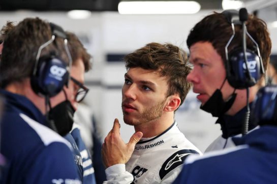 Pierre Gasly (FRA) AlphaTauri.
25.02.2022. Formula One Testing, Day Three, Barcelona, Spain. Friday.
 - www.xpbimages.com, EMail: requests@xpbimages.com &copy; Copyright: Coates / XPB Images