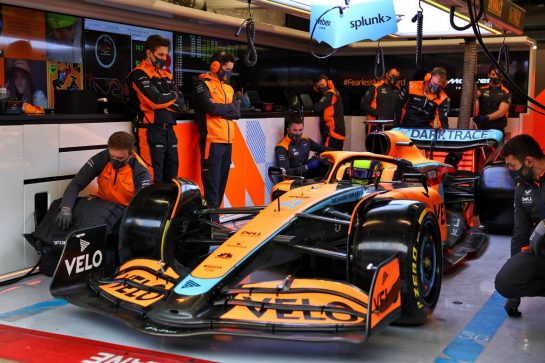 Lando Norris (GBR) McLaren MCL36.
25.02.2022. Formula One Testing, Day Three, Barcelona, Spain. Friday.
- www.xpbimages.com, EMail: requests@xpbimages.com &copy; Copyright: Batchelor / XPB Images
