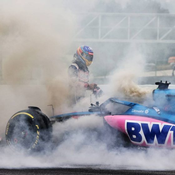 Russell on top in disrupted final morning session in Barcelona