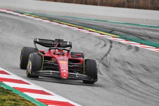Charles Leclerc (MON) Ferrari F1-75.
25.02.2022. Formula One Testing, Day Three, Barcelona, Spain. Friday.
- www.xpbimages.com, EMail: requests@xpbimages.com &copy; Copyright: Price / XPB Images