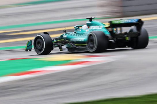 Sebastian Vettel (GER) Aston Martin F1 Team AMR22.
25.02.2022. Formula One Testing, Day Three, Barcelona, Spain. Friday.
- www.xpbimages.com, EMail: requests@xpbimages.com &copy; Copyright: Price / XPB Images