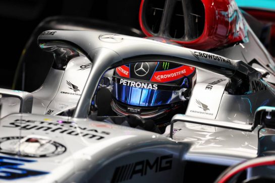 George Russell (GBR) Mercedes AMG F1 W13.
25.02.2022. Formula One Testing, Day Three, Barcelona, Spain. Friday.
- www.xpbimages.com, EMail: requests@xpbimages.com &copy; Copyright: Batchelor / XPB Images