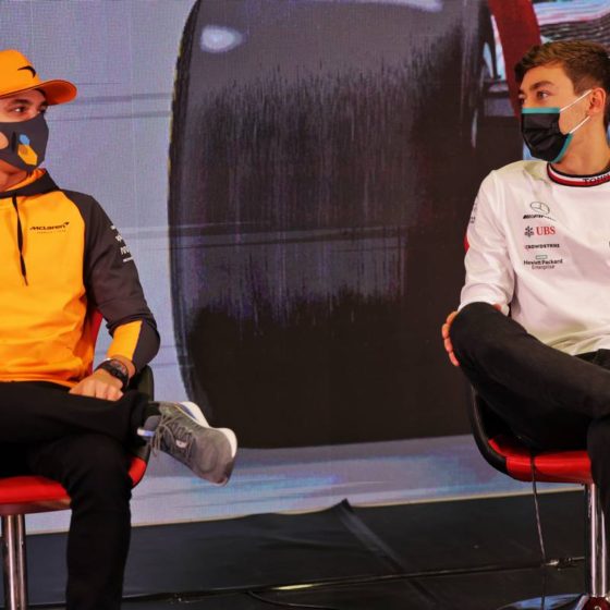 Russell concerned by ‘substantially reduced’ slipstream effect of 2022 cars