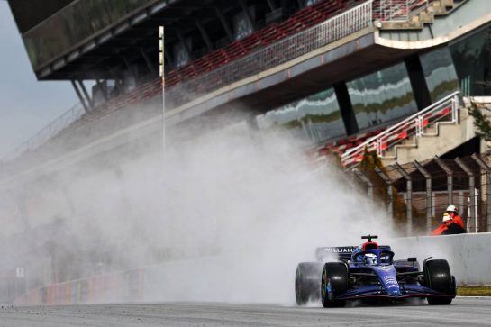 Nicholas Latifi (CDN) Williams Racing FW44.
25.02.2022. Formula One Testing, Day Three, Barcelona, Spain. Friday.
- www.xpbimages.com, EMail: requests@xpbimages.com &copy; Copyright: Batchelor / XPB Images