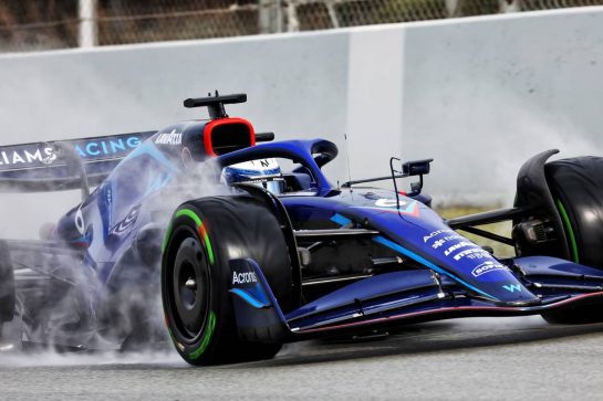 Nicholas Latifi (CDN) Williams Racing FW44.
25.02.2022. Formula One Testing, Day Three, Barcelona, Spain. Friday.
- www.xpbimages.com, EMail: requests@xpbimages.com &copy; Copyright: Batchelor / XPB Images