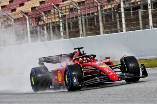 Carlos Sainz Jr (ESP) Ferrari F1-75.
25.02.2022. Formula One Testing, Day Three, Barcelona, Spain. Friday.
- www.xpbimages.com, EMail: requests@xpbimages.com &copy; Copyright: Batchelor / XPB Images