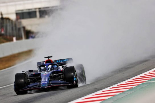 Nicholas Latifi (CDN) Williams Racing FW44.
25.02.2022. Formula One Testing, Day Three, Barcelona, Spain. Friday.
- www.xpbimages.com, EMail: requests@xpbimages.com &copy; Copyright: Price / XPB Images