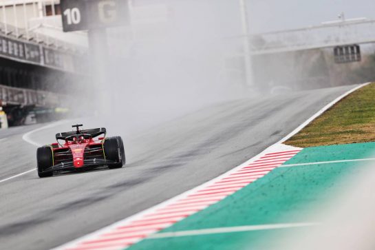 Carlos Sainz Jr (ESP) Ferrari F1-75.
25.02.2022. Formula One Testing, Day Three, Barcelona, Spain. Friday.
- www.xpbimages.com, EMail: requests@xpbimages.com &copy; Copyright: Price / XPB Images
