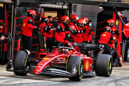 Carlos Sainz Jr (ESP) Ferrari F1-75.
25.02.2022. Formula One Testing, Day Three, Barcelona, Spain. Friday.
- www.xpbimages.com, EMail: requests@xpbimages.com &copy; Copyright: Batchelor / XPB Images