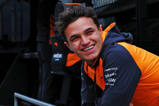 Lando Norris (GBR) McLaren.
25.02.2022. Formula One Testing, Day Three, Barcelona, Spain. Friday.
- www.xpbimages.com, EMail: requests@xpbimages.com &copy; Copyright: Batchelor / XPB Images