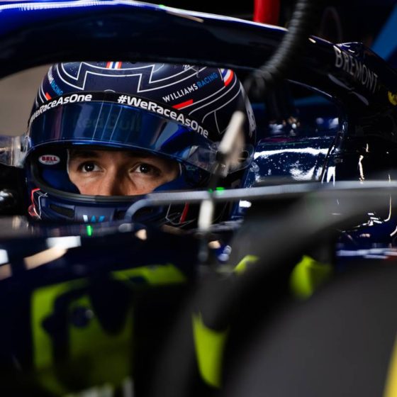 Albon: Following cars more closely ‘a nice surprise’