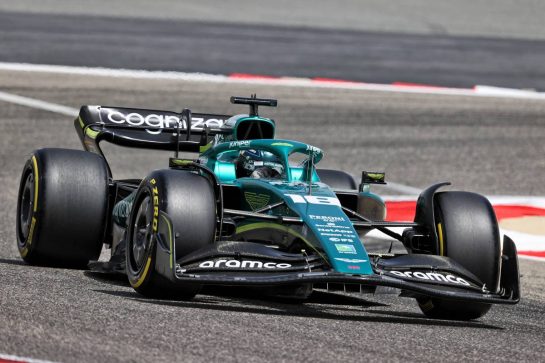 Lance Stroll (CDN) Aston Martin F1 Team AMR22.
12.03.2022. Formula 1 Testing, Sakhir, Bahrain, Day Three.
- www.xpbimages.com, EMail: requests@xpbimages.com © Copyright: Moy / XPB Images